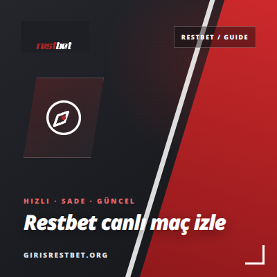 Restbet canlı maç izle Restbet öne çıkan görsel