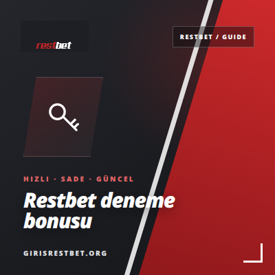 Restbet deneme bonusu Restbet öne çıkan görsel