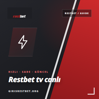 Restbet tv canlı Restbet öne çıkan görsel