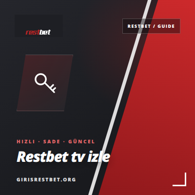 Restbet tv izle Restbet öne çıkan görsel